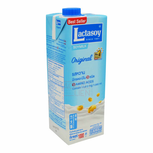 SOYMILK ORIGINAL 12 x 1L LACTASOY