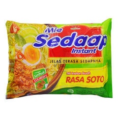 INSTANT NOODLES MIE SEDAAP MIE KUAH RASA SOTO 40 x 75g WINGS FOOD