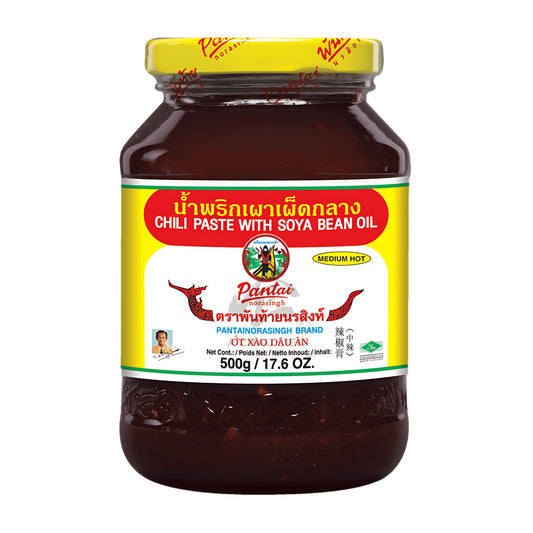 CHILI PASTE WITH SOYA BEAN OIL 24 x 500g PANTAINORASINGH