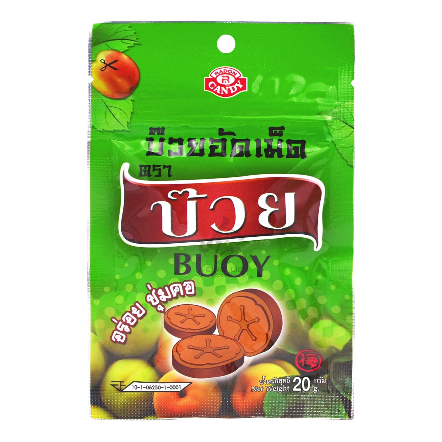 PLUM CANDY (12PCS X 20G) 24 x 240g BUOY