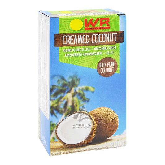 CREAMED COCONUT 40 x 200g WILL RAISA