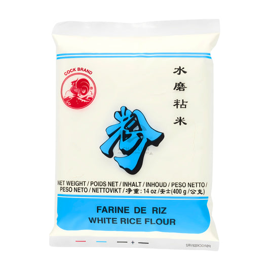 WHITE RICE FLOUR 50 x 400g COCK BRAND