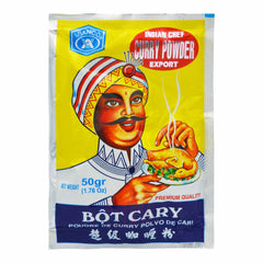 CURRY POWDER (15PCS X 50G) 10 x 750g VIANCO
