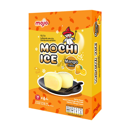 MOCHI ICE MANGO (6PCS X 38G) 12 x 228g MOJO