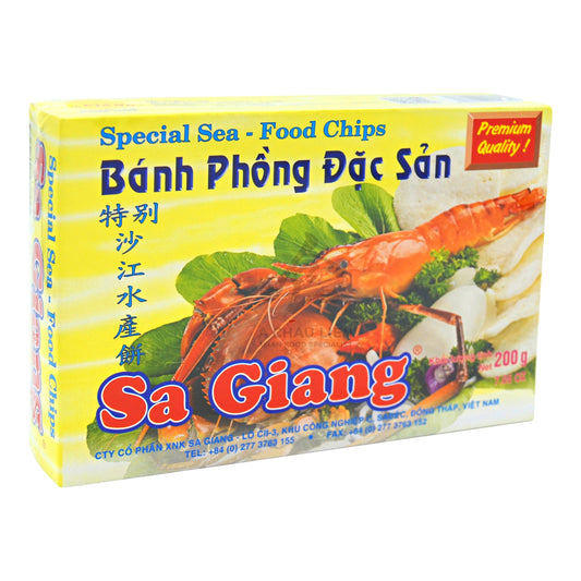 SPECIAL SEAFOOD CHIPS 55 x 200g SA GIANG