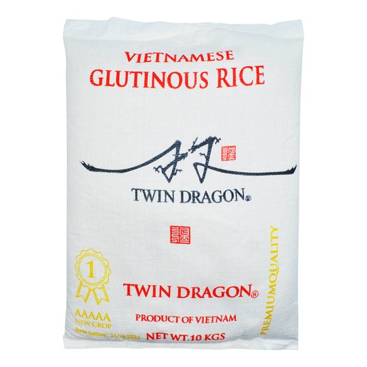 VIETNAMESE GLUTINOUS RICE 1 x 10kg TWIN DRAGON
