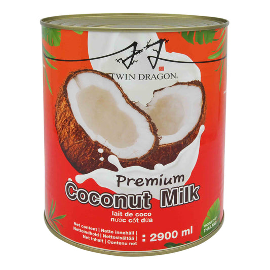 PREMIUM COCONUT MILK TH 6 x 2.9L TWIN DRAGON