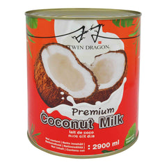 PREMIUM COCONUT MILK TH 6 x 2.9L TWIN DRAGON