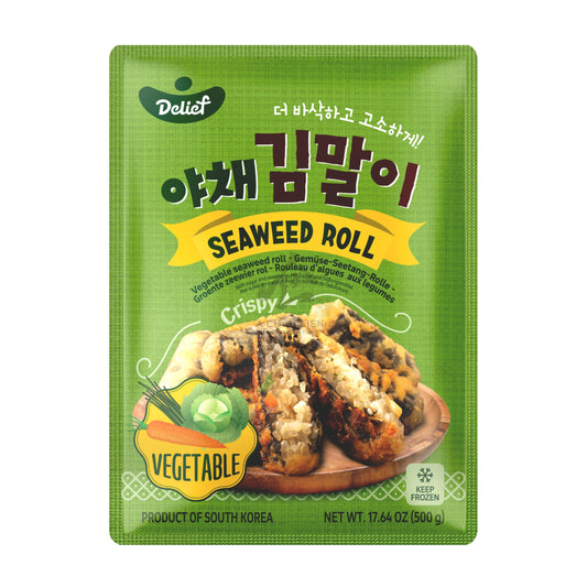 FROZEN CRISPY SEAWEED ROLL 16 x 500g DELIEF
