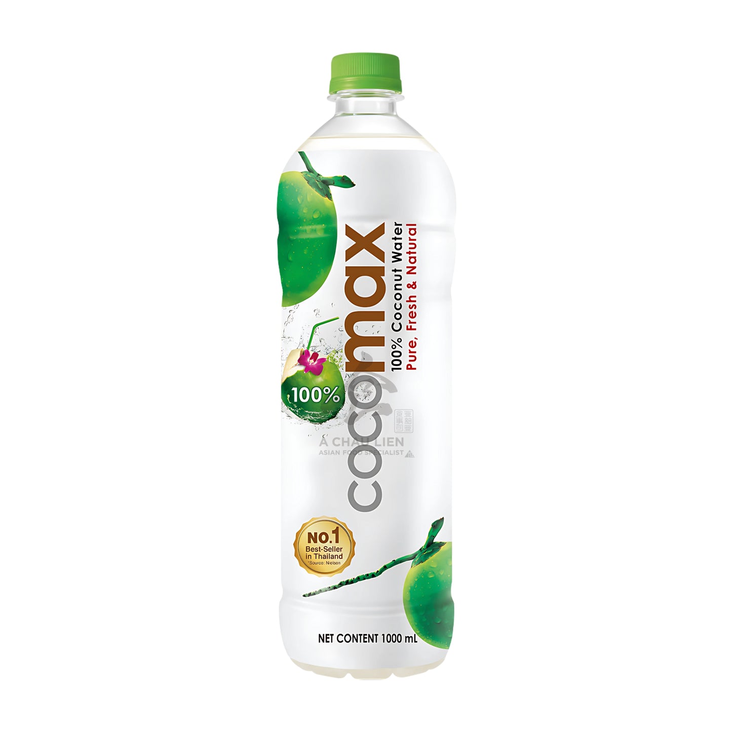 PREMIUM COCONUT WATER 100% (PET) 12 x 1L COCOMAX