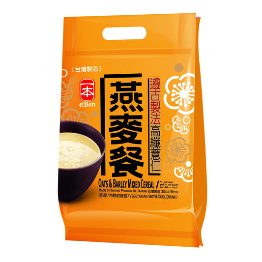 OAT & BARLEY MIXED CEREAL CEREAL (15PCS X 30G) 12 x 450g E-BEN