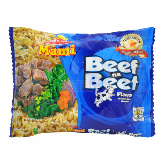 INSTANT MAMI NOODLES BEEF 72 x 55g LUCKY ME