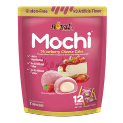MOCHI STRAWBERRY CHEESE CAKE 12 x 180g ROYAL FAMILY