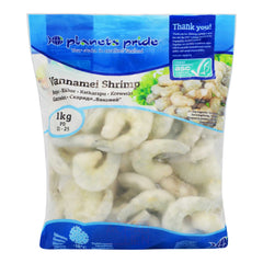 VANNAMEI SHRIMPS 21-25 HLNSNT ASC 10 x 1000g PLANET'S PRIDE