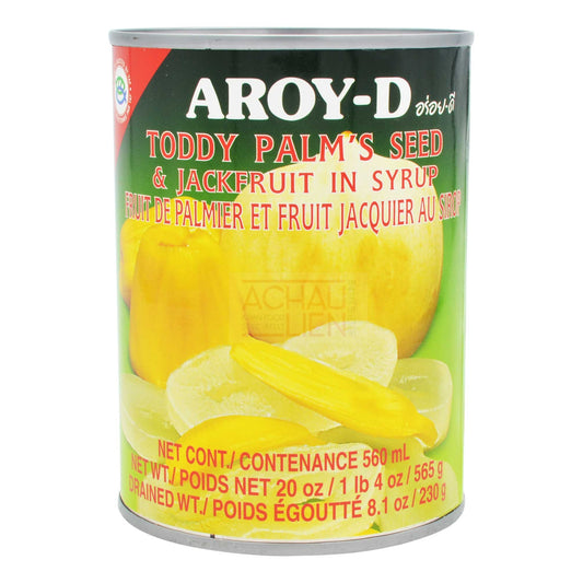 TODDY PALM & JACKFRUIT IN SYRUP 24 x 565g AROY-D