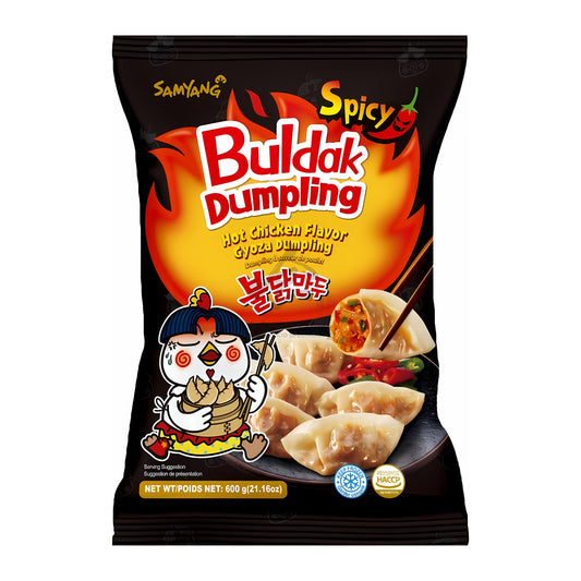 HOT CHICKEN FLAVOR GYOZA DUMPLING 10 x 600g SAMYANG