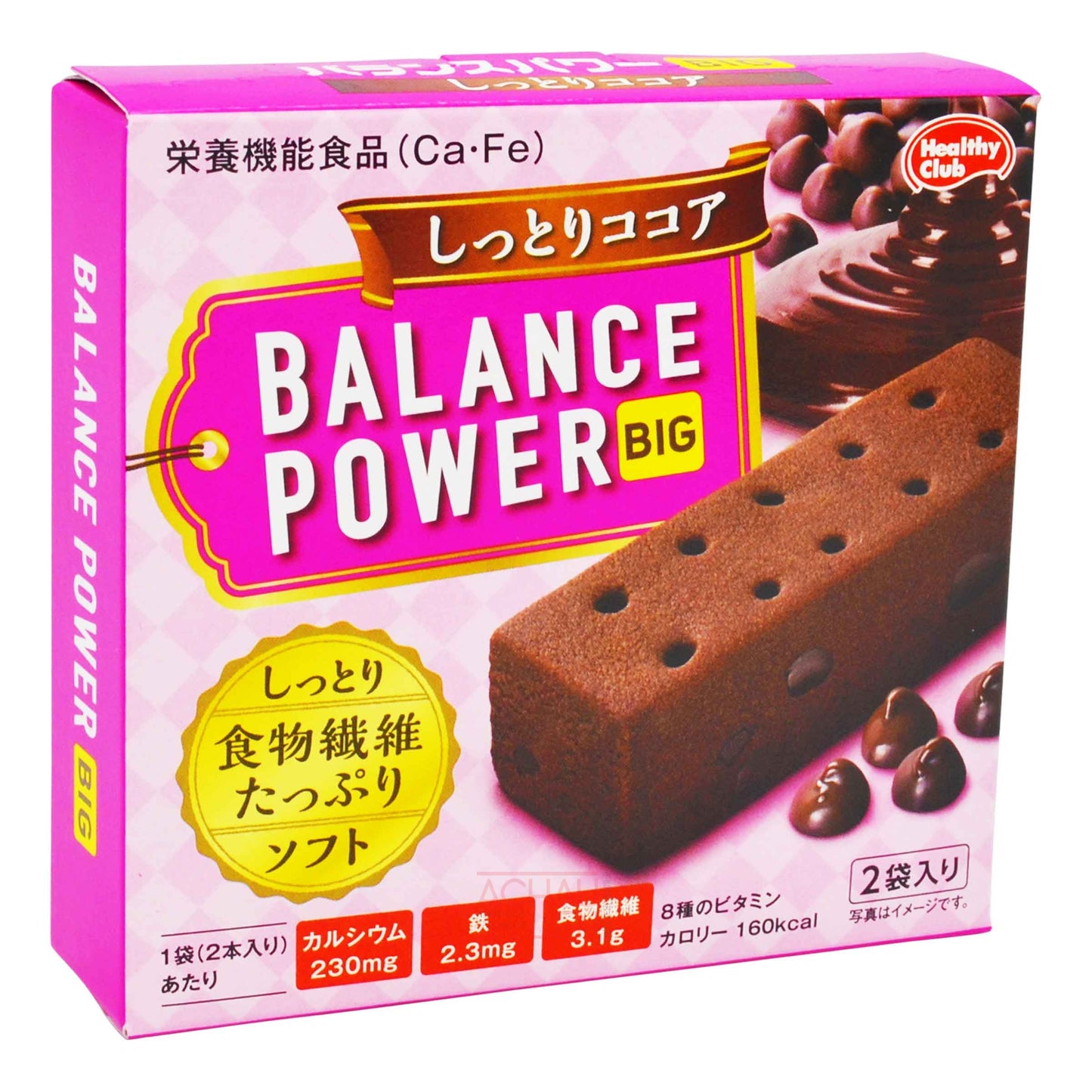 BALANCE POWER BIG CHOCO BAR 64 x 4 pcs HEALTHY CLUB