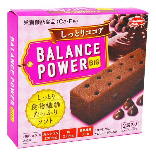 BALANCE POWER BIG CHOCO BAR 64 x 4 pcs HEALTHY CLUB