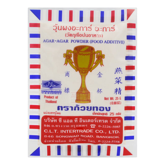 AGAR AGAR POWDER 300 x 25g GOLDEN CUP