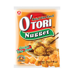 NUGGET BAKED CORN SNACK SPICY CHICKEN 24 x 50g OTORI