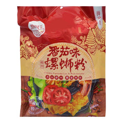 TOMATO FLAVORED LUO SI RICE NOODLES 24 x 306g LUO BA WANG