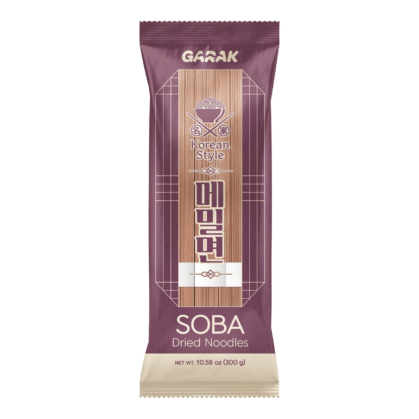 SOBA BUCKWHEAT DRIED NOODLES 40 x 300g GARAK