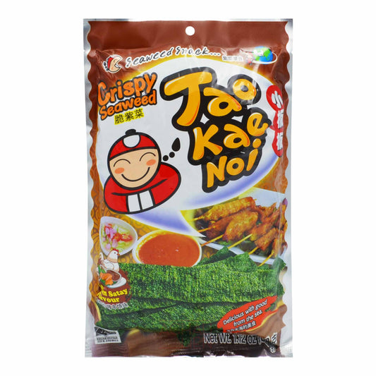 CRISPY SEAWEED CHICKEN SATAY 48 x 32g TAOKAENOI