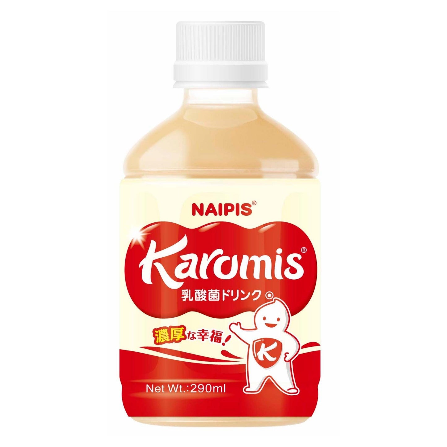 KAROMIS FERMENTED MILK DRINK 24 x 290ml NAIPIS