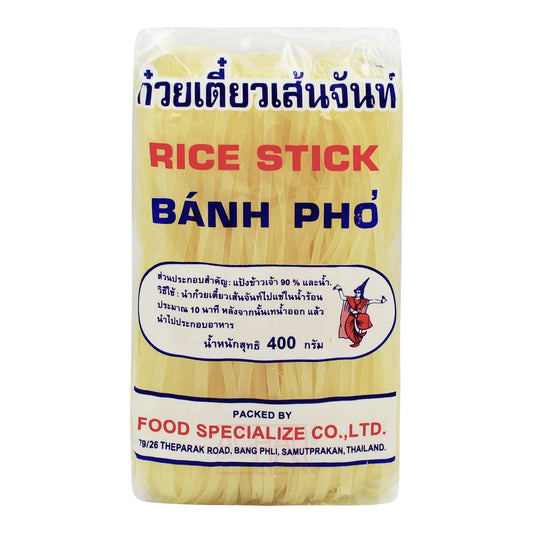 RICE STICK LARGE 5MM 30 x 400g THAI DANCER