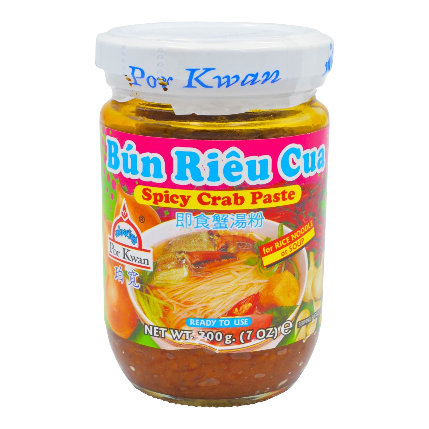 SPICY CRAB PASTE 24 x 200g POR KWAN