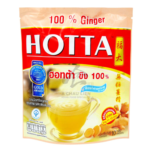 INSTANT GINGER TEA SUGAR FREE 24 x 70g HOTTA