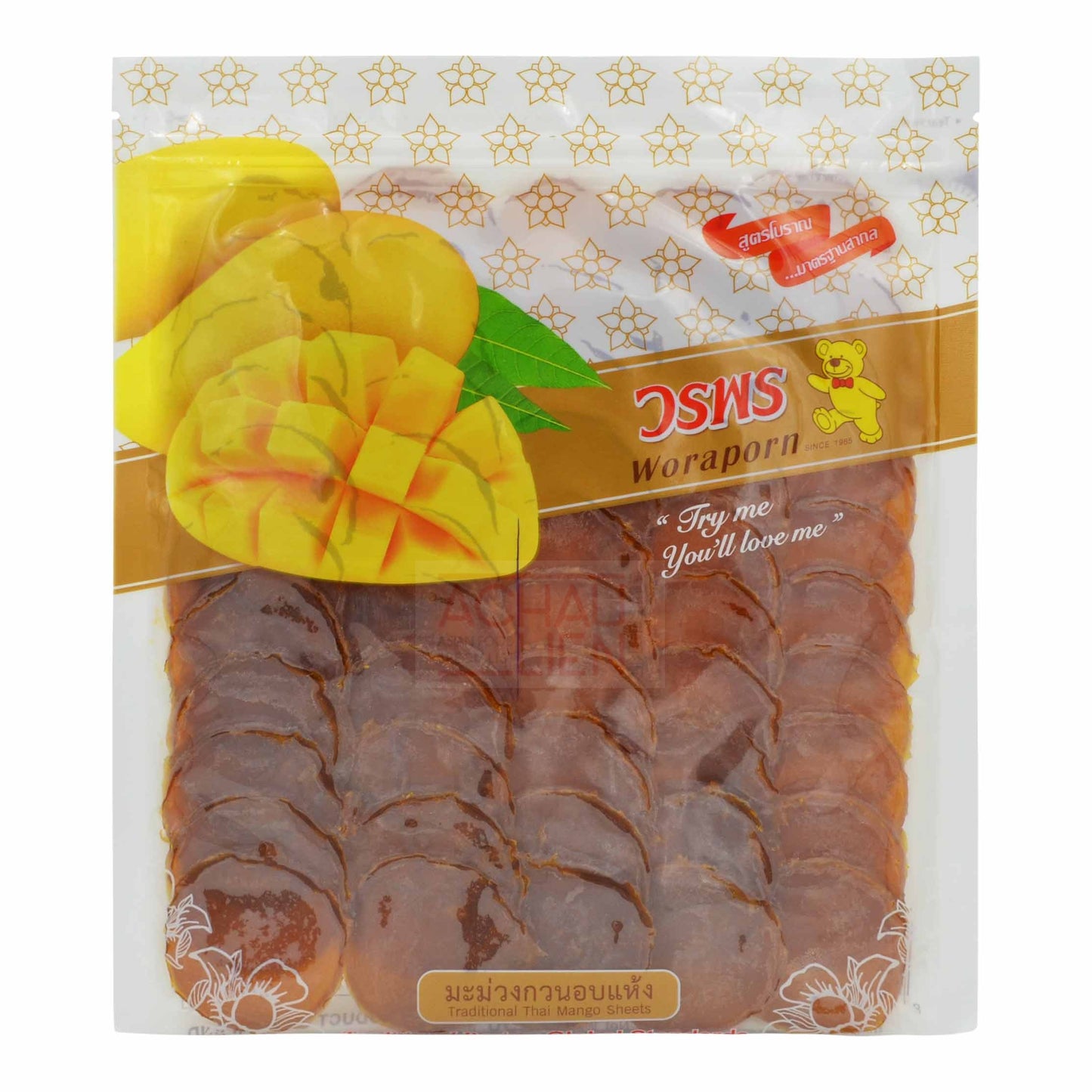 TRADITIONAL THAI MANGO SHEETS 12 x 250g WORAPORN