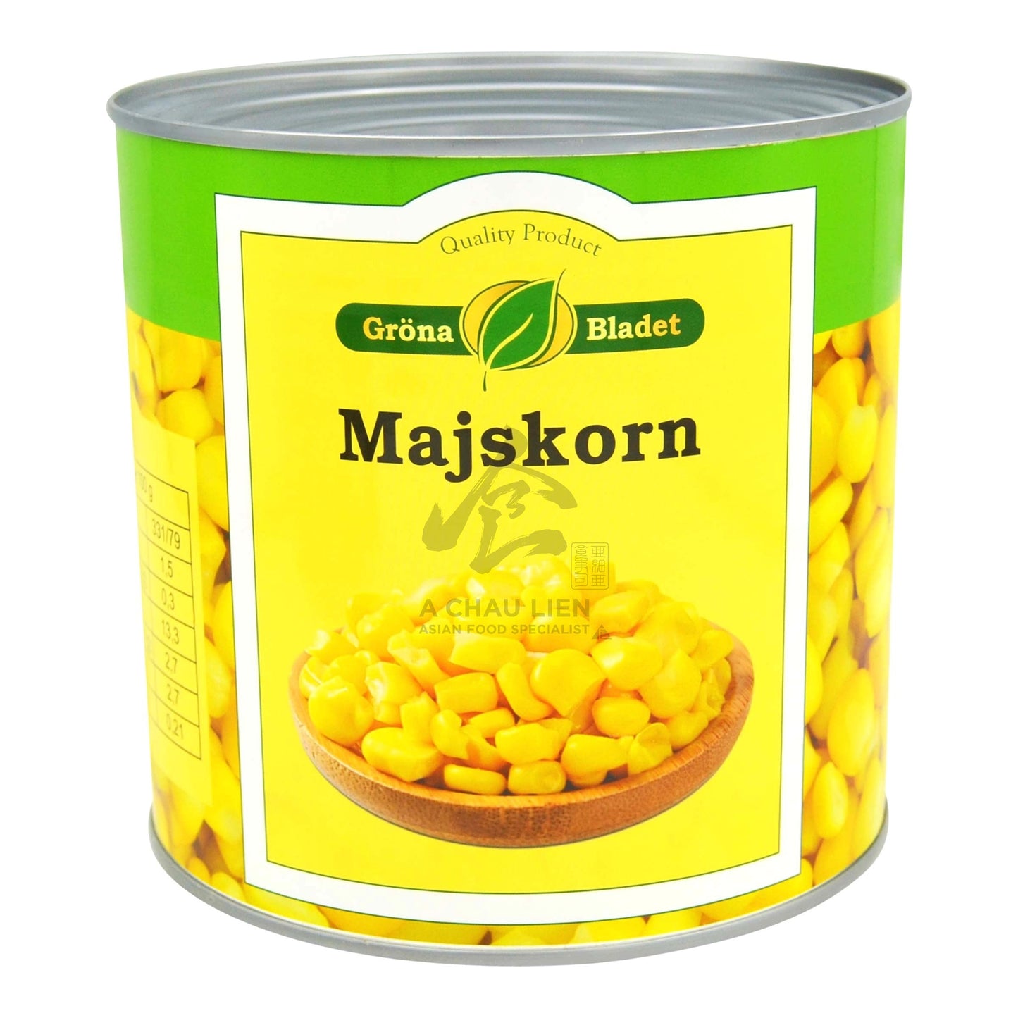 SWEET CORN MAJSKORN 6 x 2.125kg GRÖNA BLADET