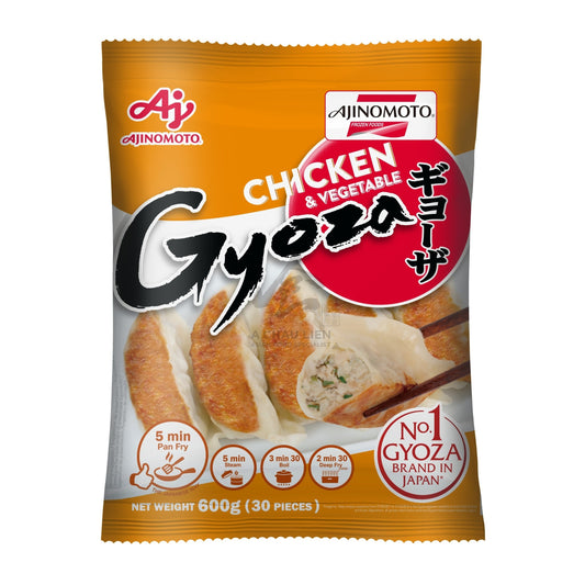 CHICKEN & VEGETABLE GYOZA 10 x 600g AJINOMOTO