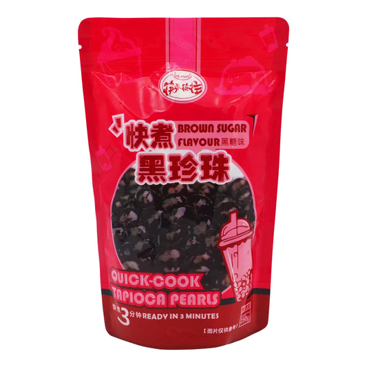 QUICK BOILED PEARL BROWN SUGAR FLAVOR 36 x 250g KLKW