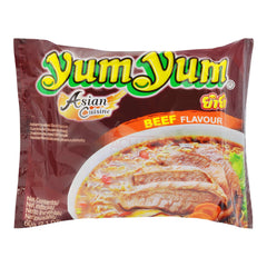INSTANT NOODLES BEEF FLAVOUR (30PCS X 60G) 6 x 1.8kg YUM YUM