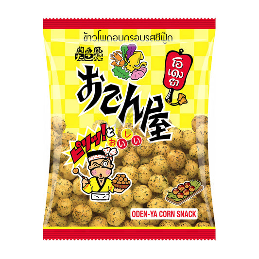 CORN SNACK SEAFOOD (9PCS X 15G) 12 x 135g ODEN-YA