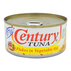 TUNA FLAKES IN VEGETABLE OIL 48 x 180g CENTURY