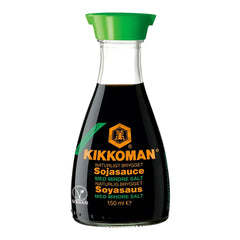 SOY SAUCE LESS SALT 6 x 150ml KIKKOMAN