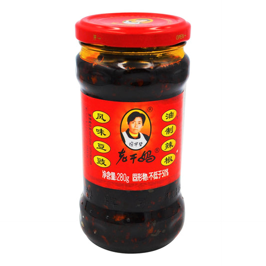 BLACK BEAN CHILI SAUCE 24 x 280g LAOGANMA