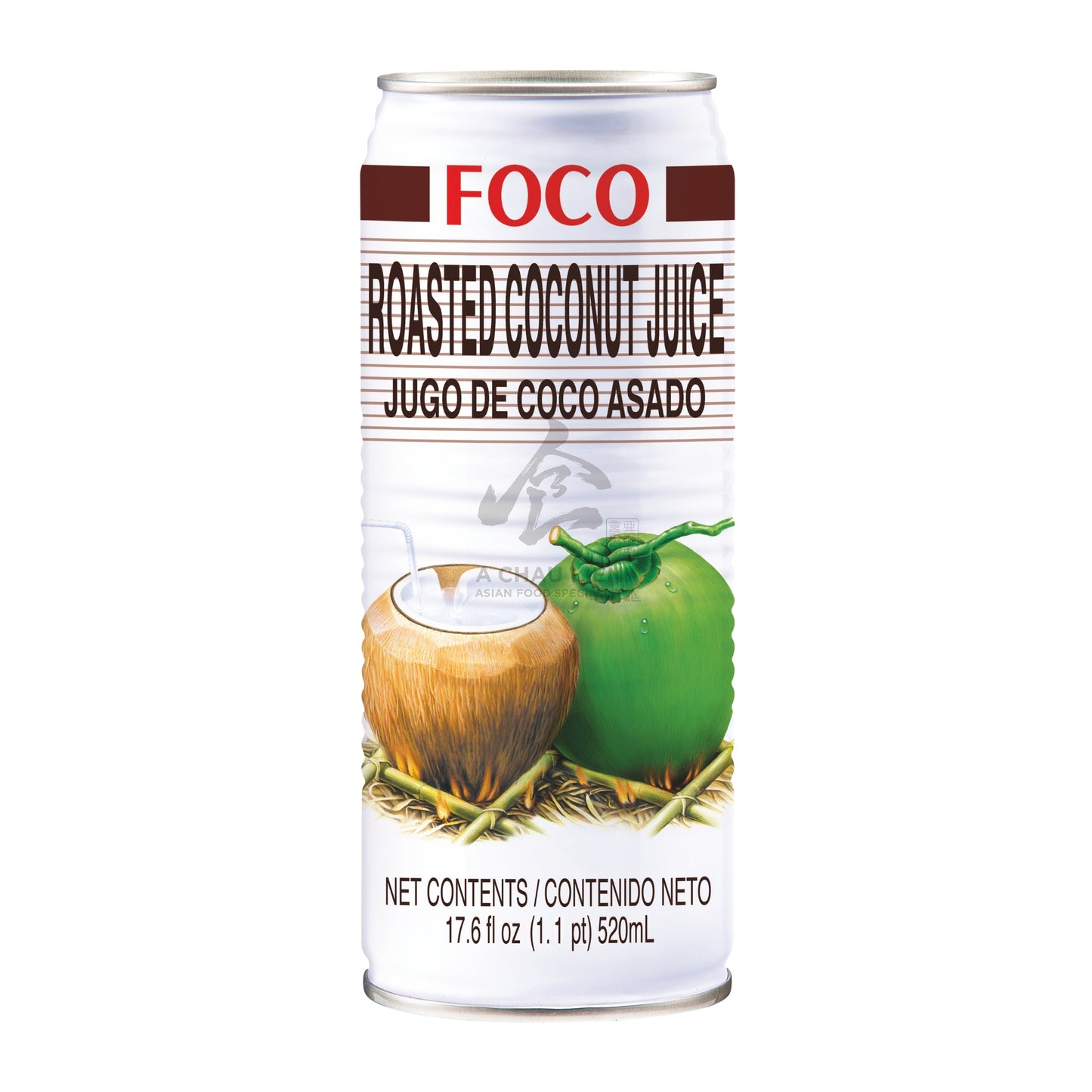 ROASTED COCONUT JUICE 24 x 520ml FOCO