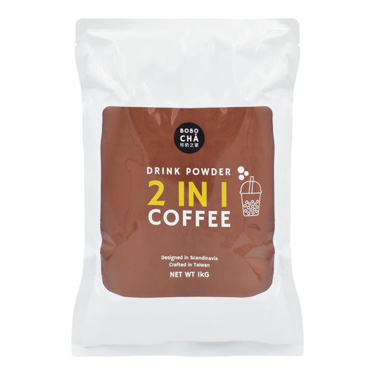 2 IN 1 COFFEE POWDER 20 x 1kg BOBO CHA