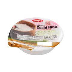 COOKED SUSHI RICE 12 x 210g SUKINA