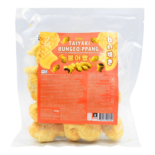 FROZEN MINI TAIYAKI BUNGEOPPANG RED BEAN 30 x 250g K FOOD