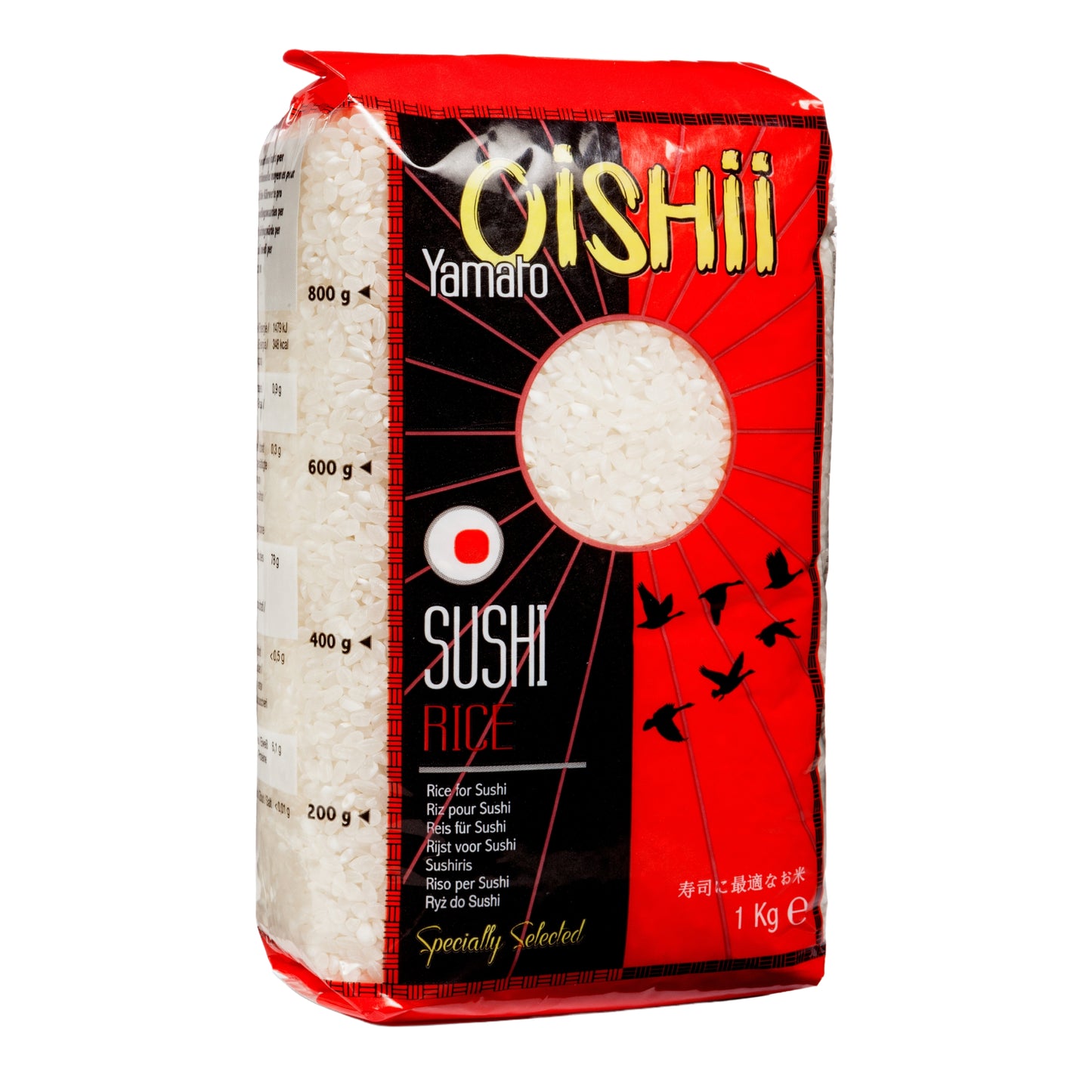 SUSHI RICE SUPER PREMIUM 10 x 1kg OISHII YAMATO