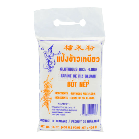 GLUTINOUS RICE FLOUR 30 x 400g THAI DANCER