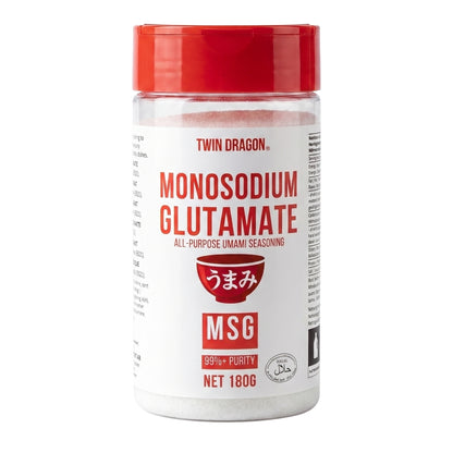 MONOSODIUM GLUTAMATE (MSG) 8 x 180g TWIN DRAGON