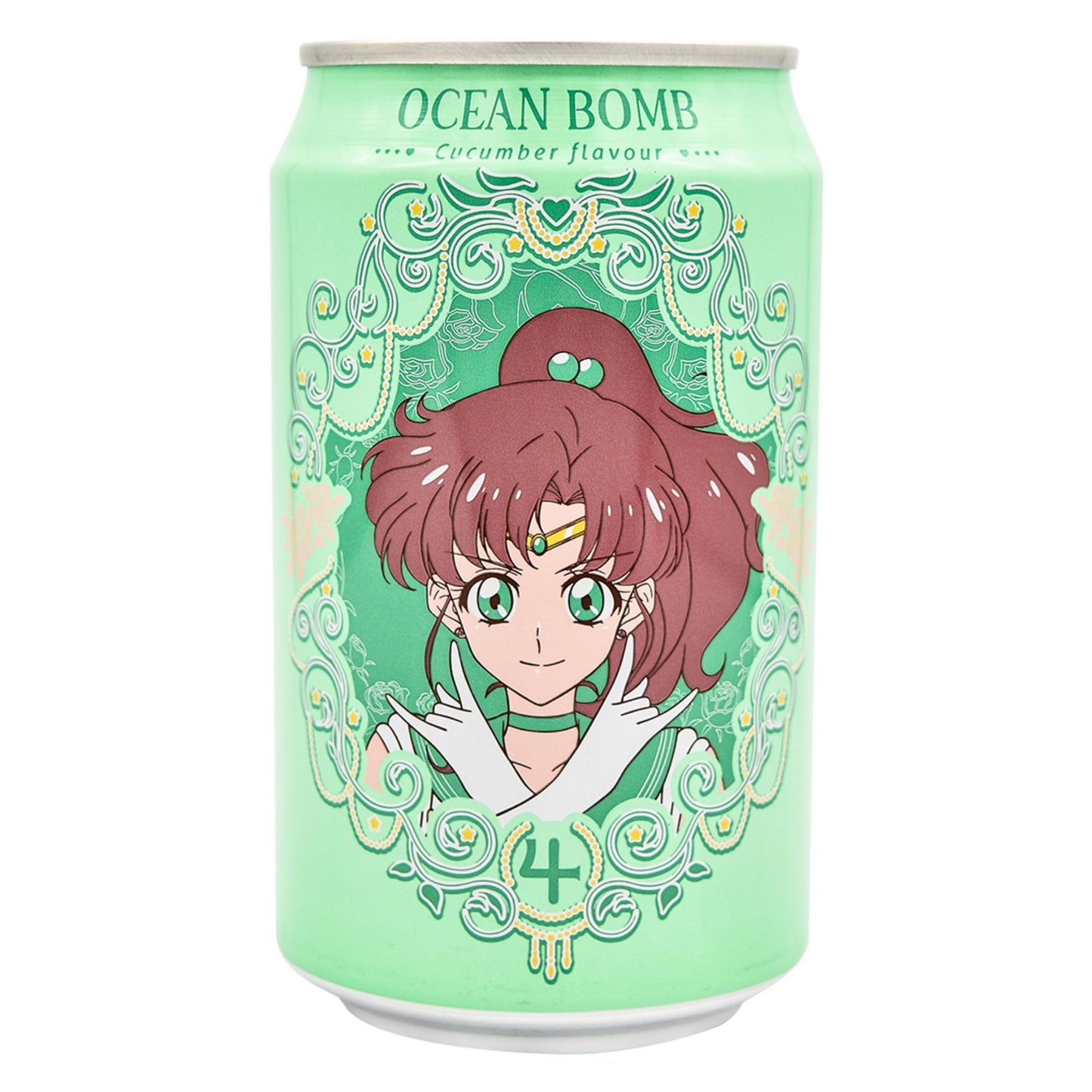 SAILOR MOON CUCUMBER SPARKLING WATER 24 x 330ml OCEAN BOMB