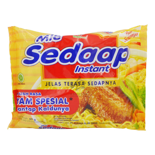 INSTANT NOODLES MIE SEDAAP MIE KUAH RASA AYAM SPECIAL 40 x 69g WINGS FOOD