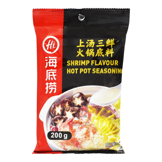 HOT POT SEASONING SHRIMP FLAVOR 34 x 200g HAIDILAO